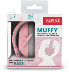 Protección del oído Alpine Pink Muffy Kids