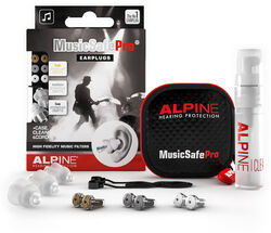 Protección del oído Alpine Transparent MucicSafe Pro