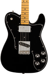 Guitarra eléctrica con forma de tel Fender American Vintage II 1977 Telecaster Custom (USA, MN) - Black