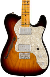Guitarra eléctrica con forma de tel Fender American Vintage II 1972 Telecaster Thinline (USA, MN) - 3-color sunburst