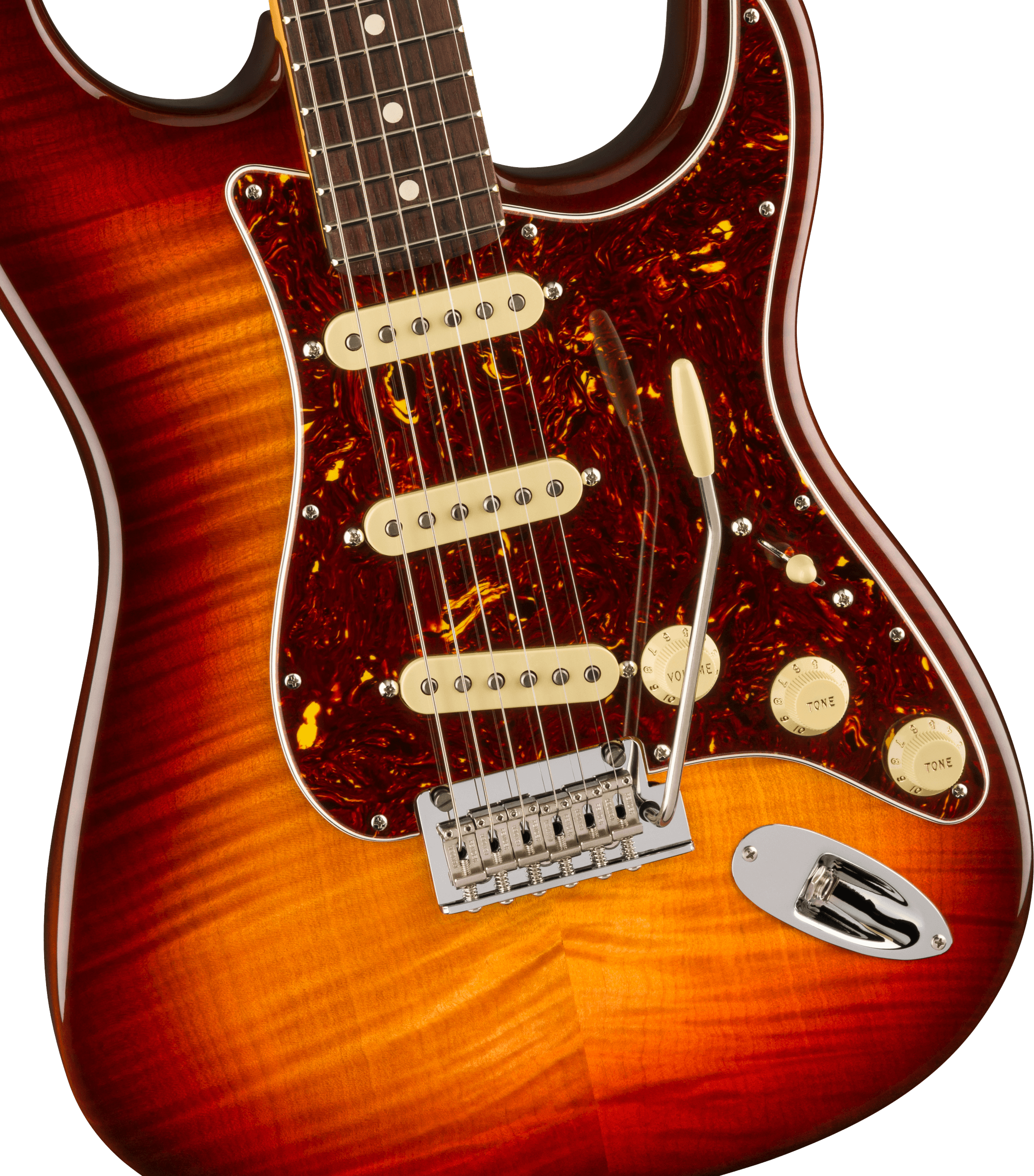 Fender Stratocaster American Pro Ii 70th Anniversary 3s Trem Mn - Comet Burst - Guitarra eléctrica con forma de str. - Variation 2