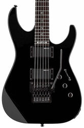 Guitarra eléctrica con forma de str. Ltd Kirk Hammett KH-202 - Black