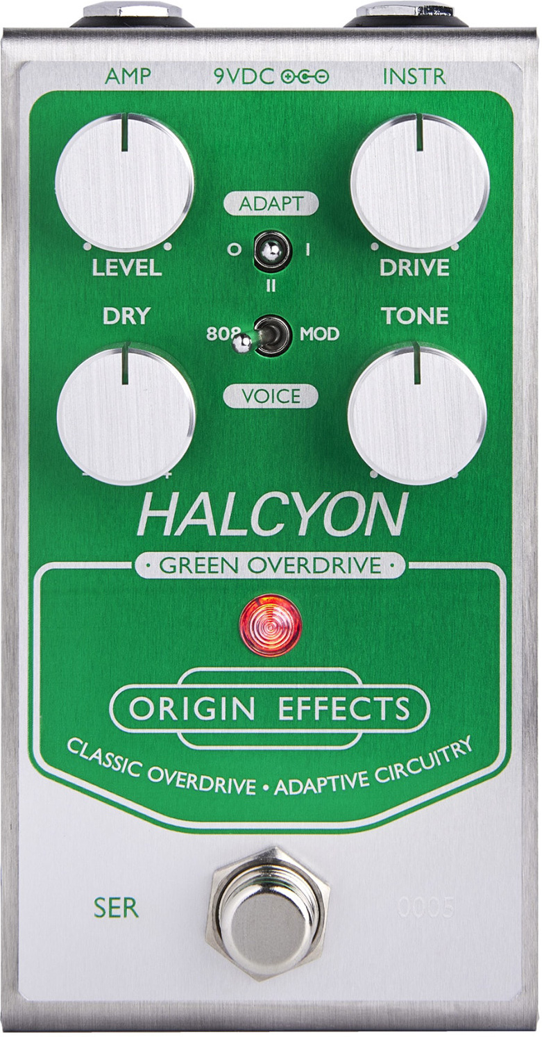 Origin Effects Halcyon Green Overdrive - Pedal overdrive / distorsión / fuzz - Main picture