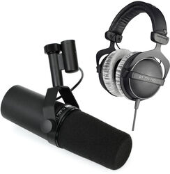 Pack de micrófonos con soporte Shure Sm7b + Dt770 Pro 80 ohms
