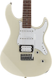 Guitarra eléctrica con forma de str. Yamaha Pacifica PAC112V - Vintage white