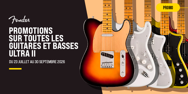 <b><center>PROMOCIÓN FENDER AMERICAN ULTRA II</center></b>