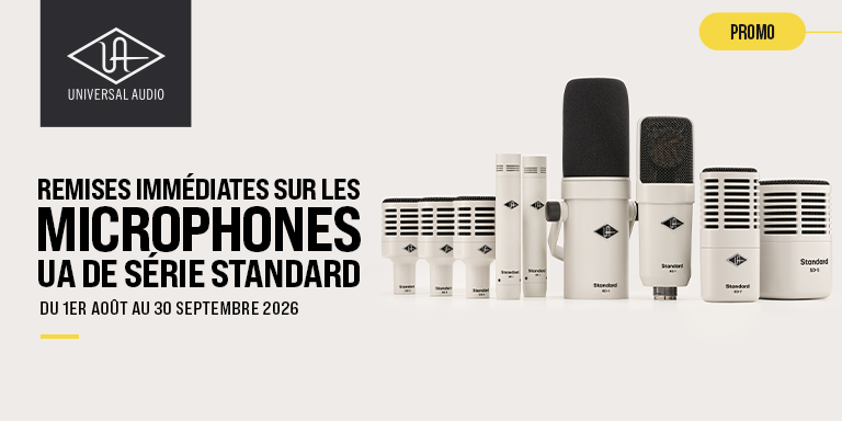 <b><center>PROMOCIÓN DE MICRÓFONOS UA STANDARD</center></b>