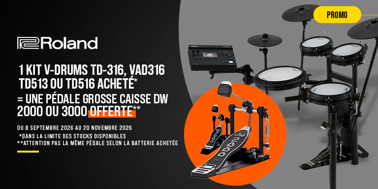 <b><center>COMPRA UNA ROLAND V-DRUMS = PEDAL DW GRATIS</center></b>