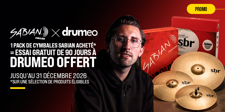 <b><center>PACK SABIAN = 90 DÍAS DE DRUMEO GRATIS</center></b>