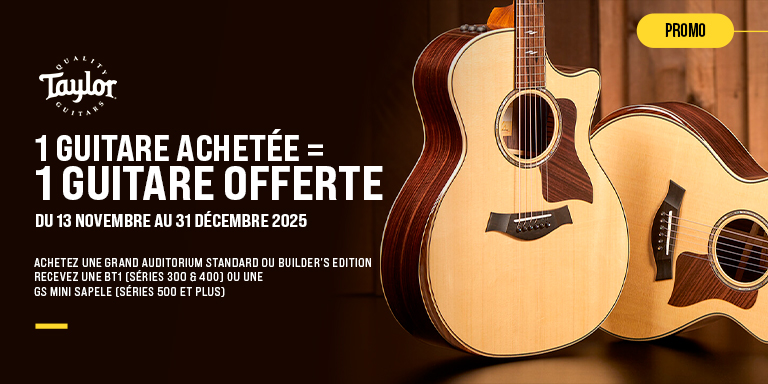 <b><center>COMPRA 1 TAYLOR = 1 GUITARRA GRATIS</center></b>