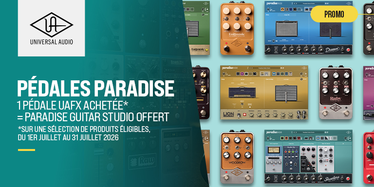 <b><center>PARADISE GUITAR STUDIO GRATIS CON UAFX</center></b>