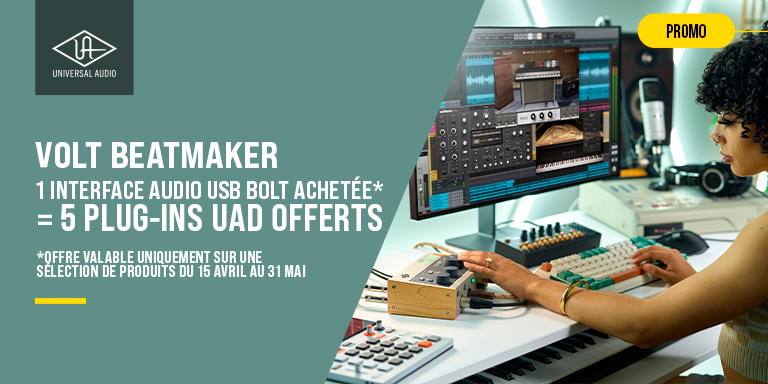 <b><center>VOLT = 5 PLUG-INS UAD GRATIS</center></b>