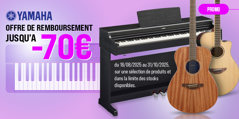 <b><center>YAMAHA, HASTA -70€!</center></b>