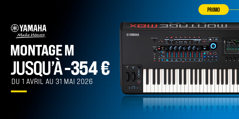 <b><center>YAMAHA MONTAGE M – HASTA 354€ GRATIS</center></b>