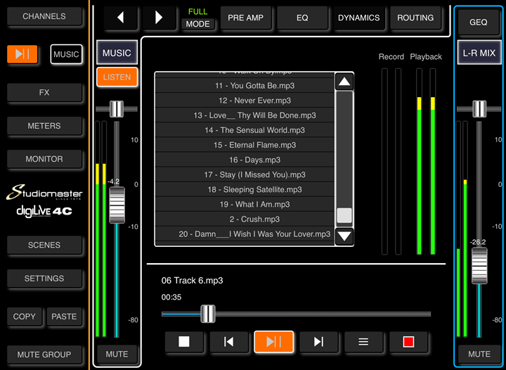 Studiomaster Digilive 8c - Mesa de mezcla digital - Variation 4