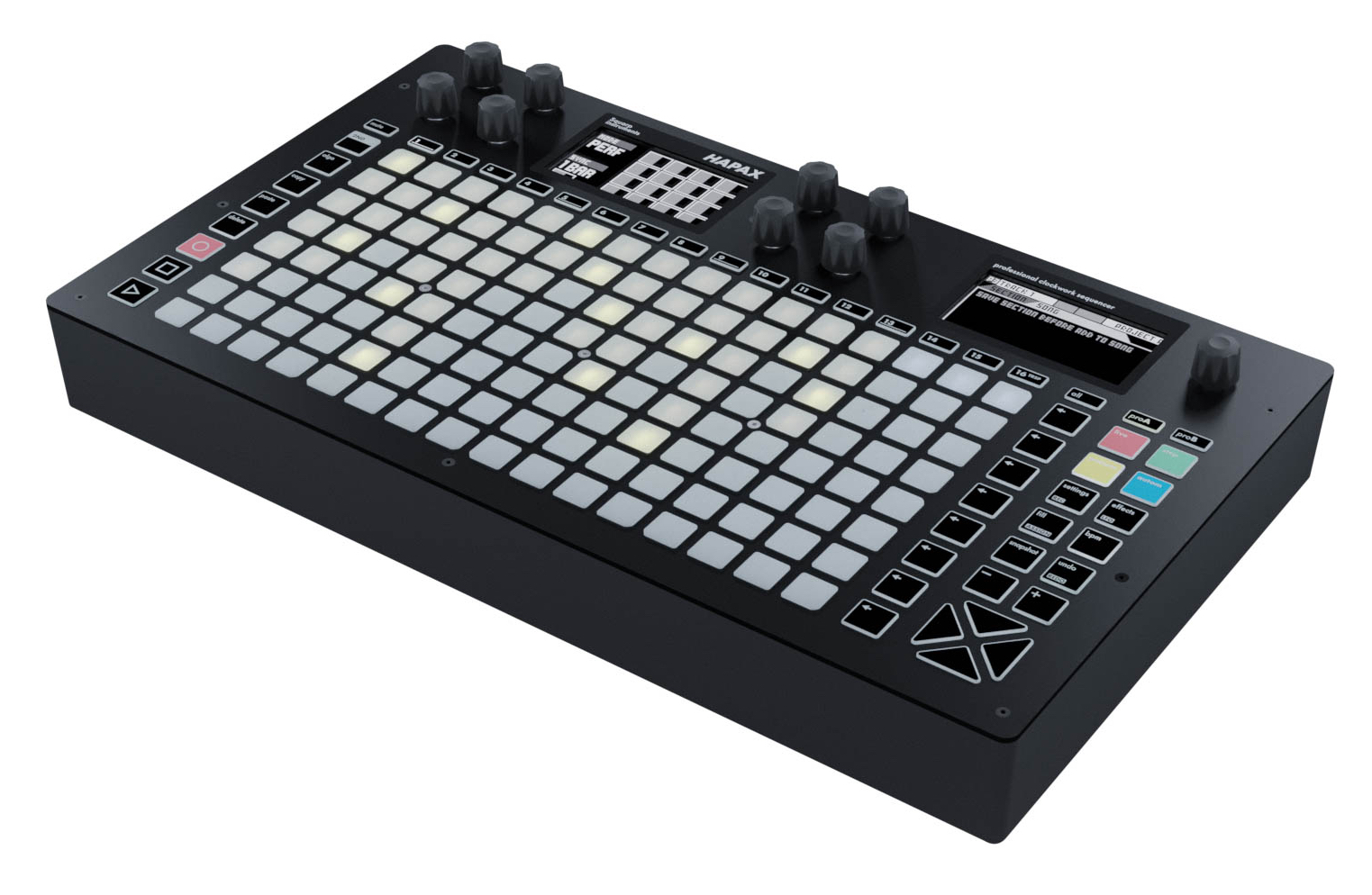 Squarp Instruments Hapax - Caja de ritmos - Variation 1