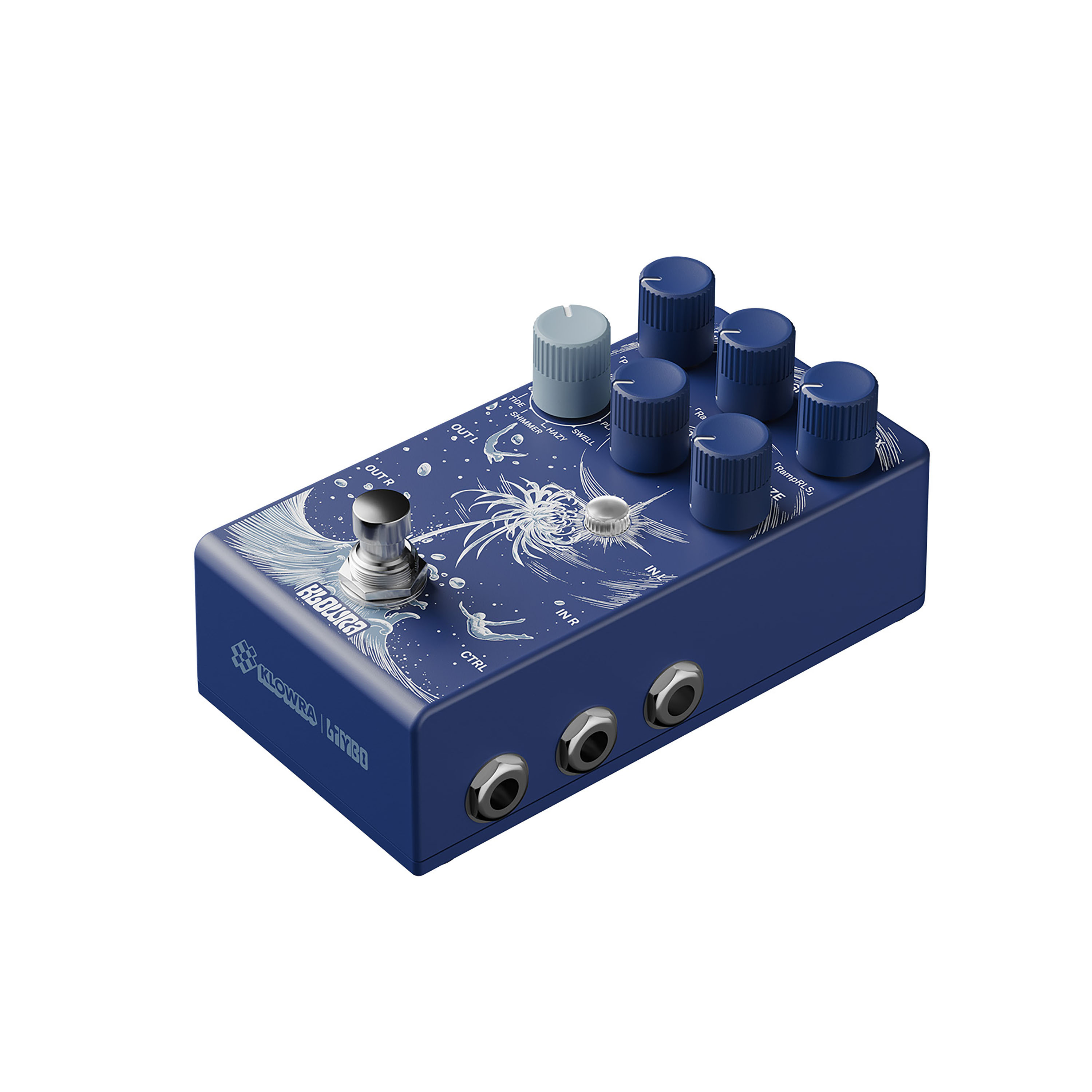Klowra Kbs-01 Limbo Reverb - Pedal de reverb / delay / eco - Variation 2