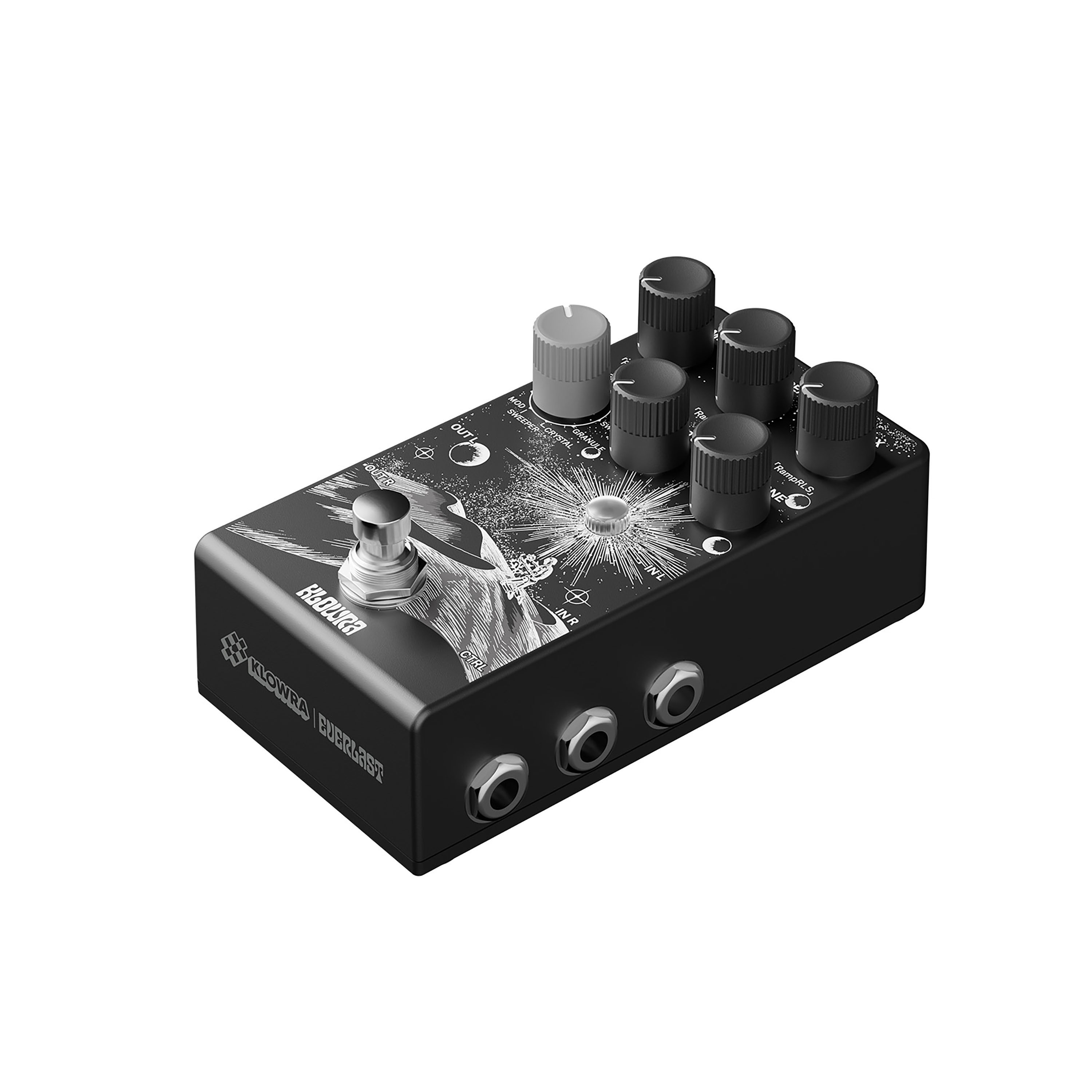 Klowra Kbs-02 Everlast Delay - Pedal de reverb / delay / eco - Variation 2