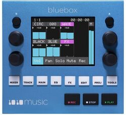 Grabadora de varias pistas 1010music Bluebox