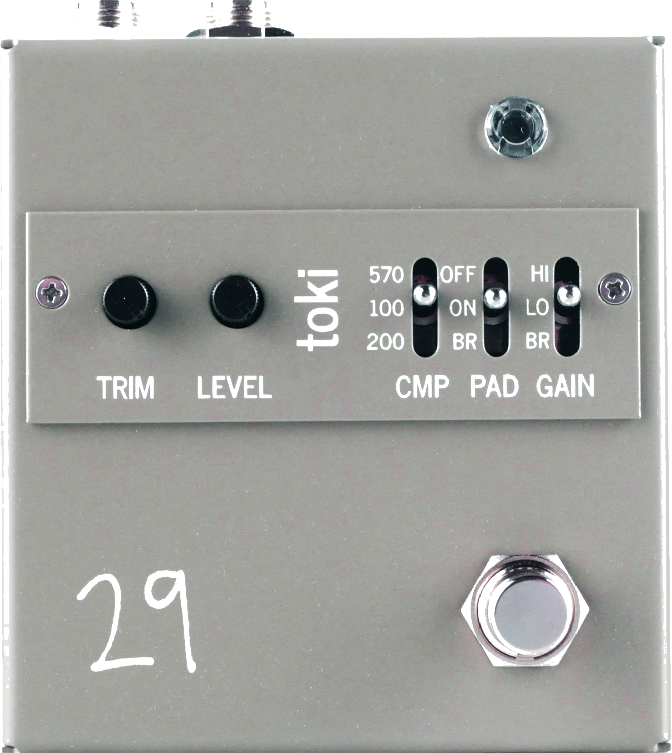 29 Pedals Toki Fuzzy Driver - Pedal overdrive / distorsión / fuzz - Main picture