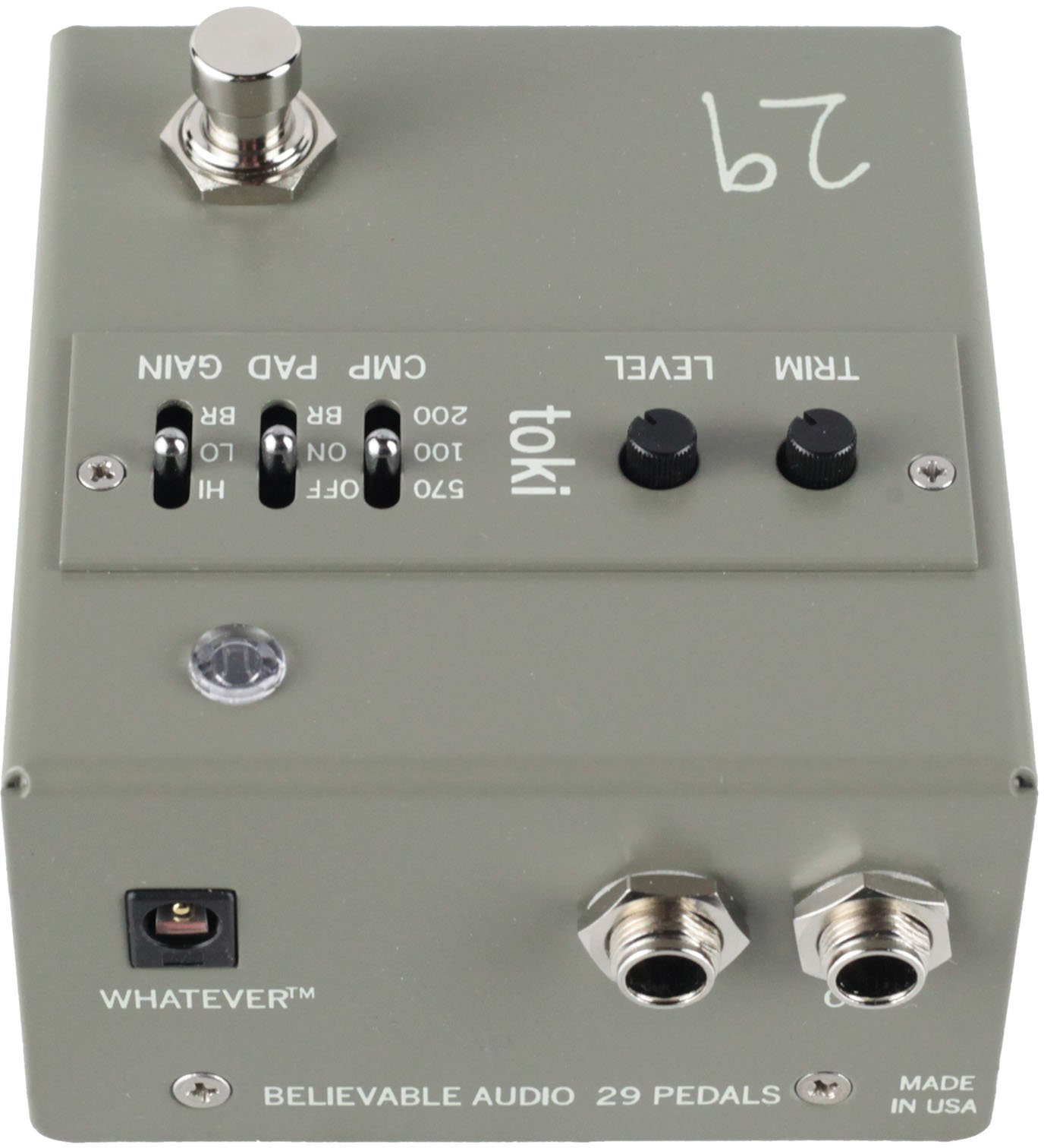 29 Pedals Toki Fuzzy Driver - Pedal overdrive / distorsión / fuzz - Variation 2