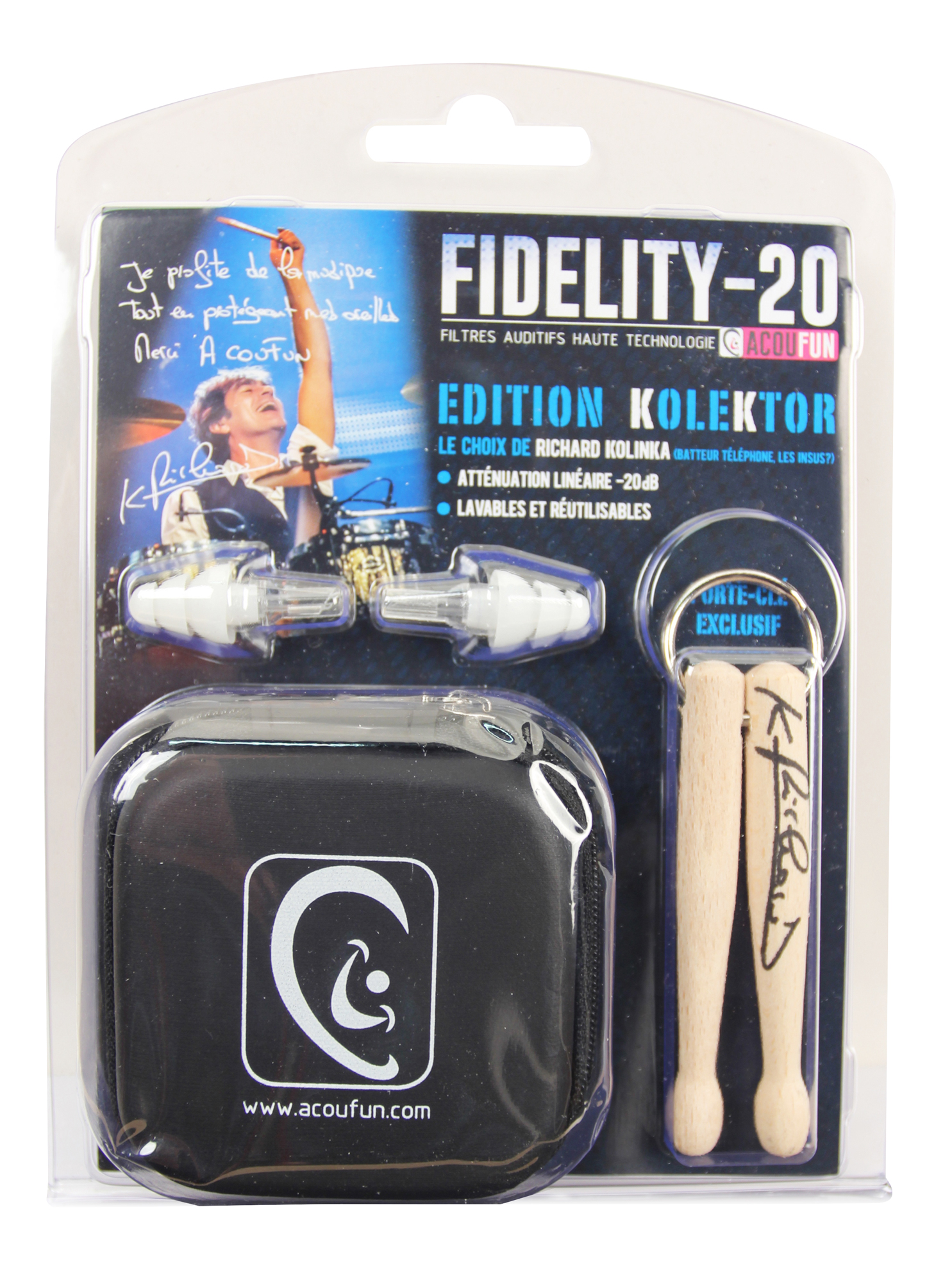 Acoufun Er20 Richard Kolinka  Edition - Protección del oído - Variation 2