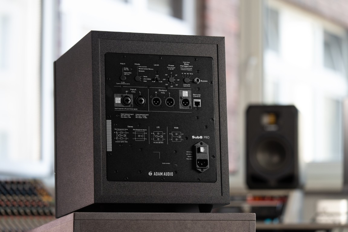 Adam Sub-8-pro - Bafle de bajos de estudio - Variation 5