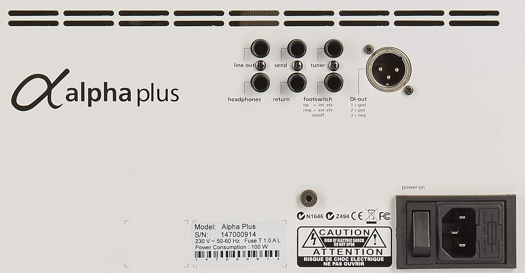 Aer Alpha Plus 40w  1x8 Black +housse - Combo amplificador acústico - Variation 3