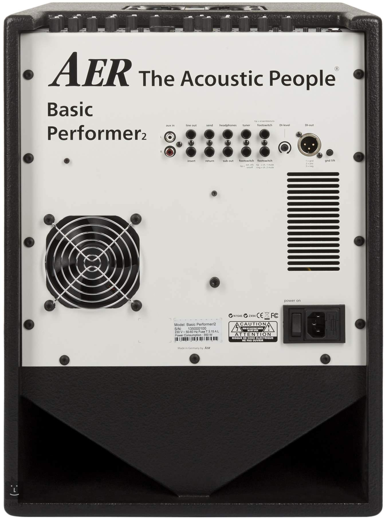 Aer Basic Performer 2 200w 4x8 Black +housse - Combo amplificador para bajo - Variation 2