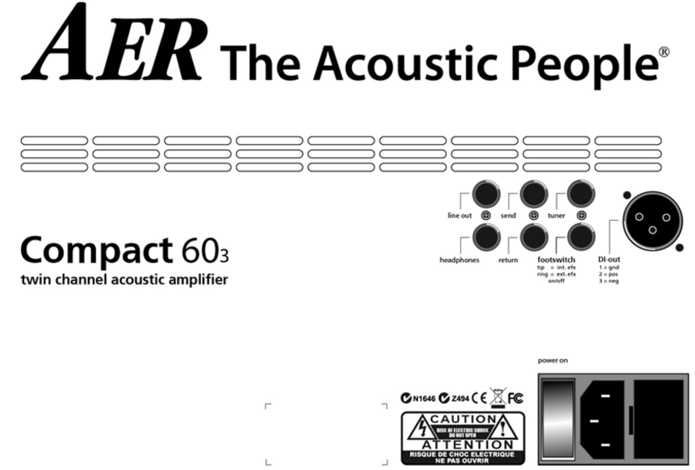 Aer Compact 60/4 Omh - Combo amplificador acústico - Variation 2