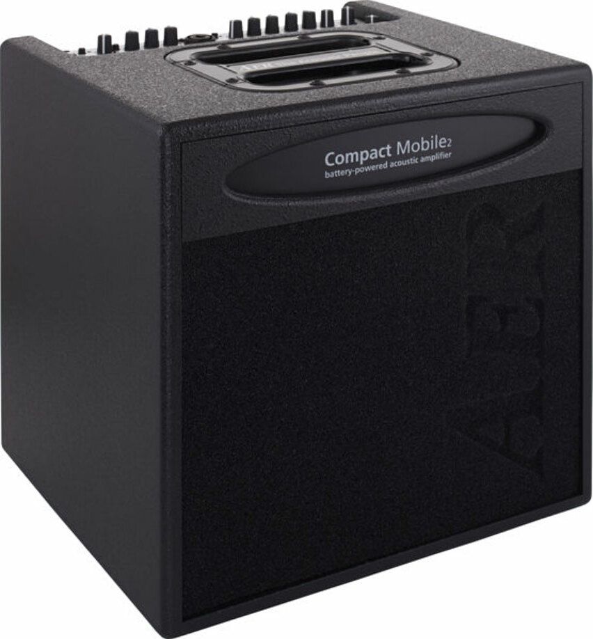 Aer Compact Mobile 2 Battery Powered 60w 1x8 Black +housse - Combo amplificador para guitarra eléctrica - Main picture