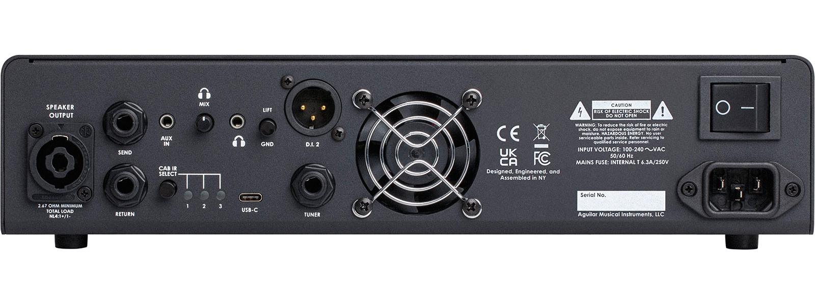 Aguilar Ag 700 Bass Amp Head V2 700w - Cabezal para bajo - Variation 1