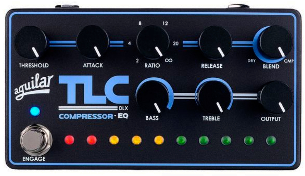 Aguilar Tlc Bass Compressor Eq Dlx - Pedal compresor / sustain / noise gate bass - Main picture