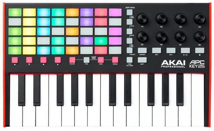 Teclado maestro Akai APC Key 25 Mk2