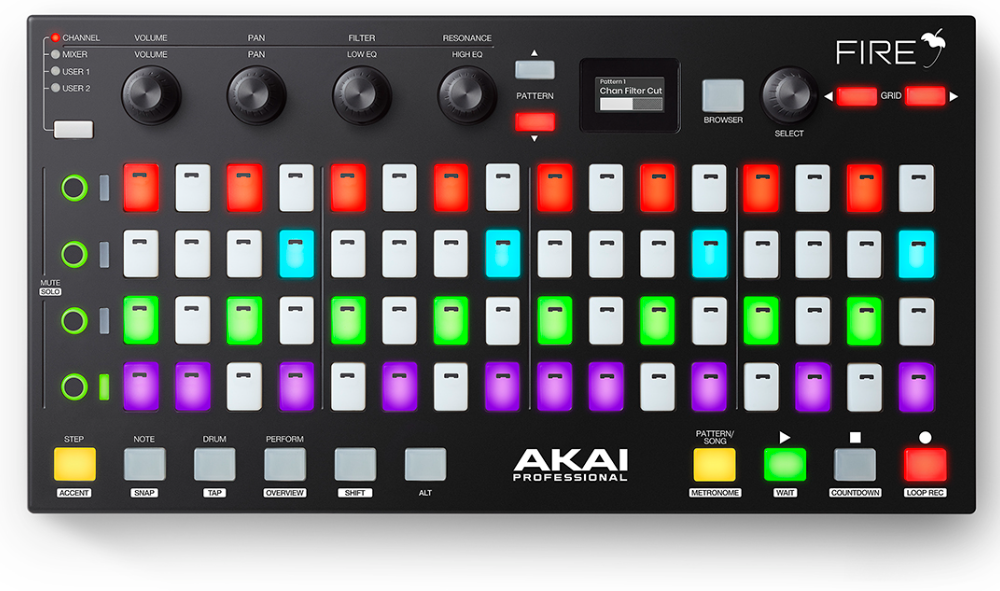 Akai Fire - Controlador Midi - Main picture