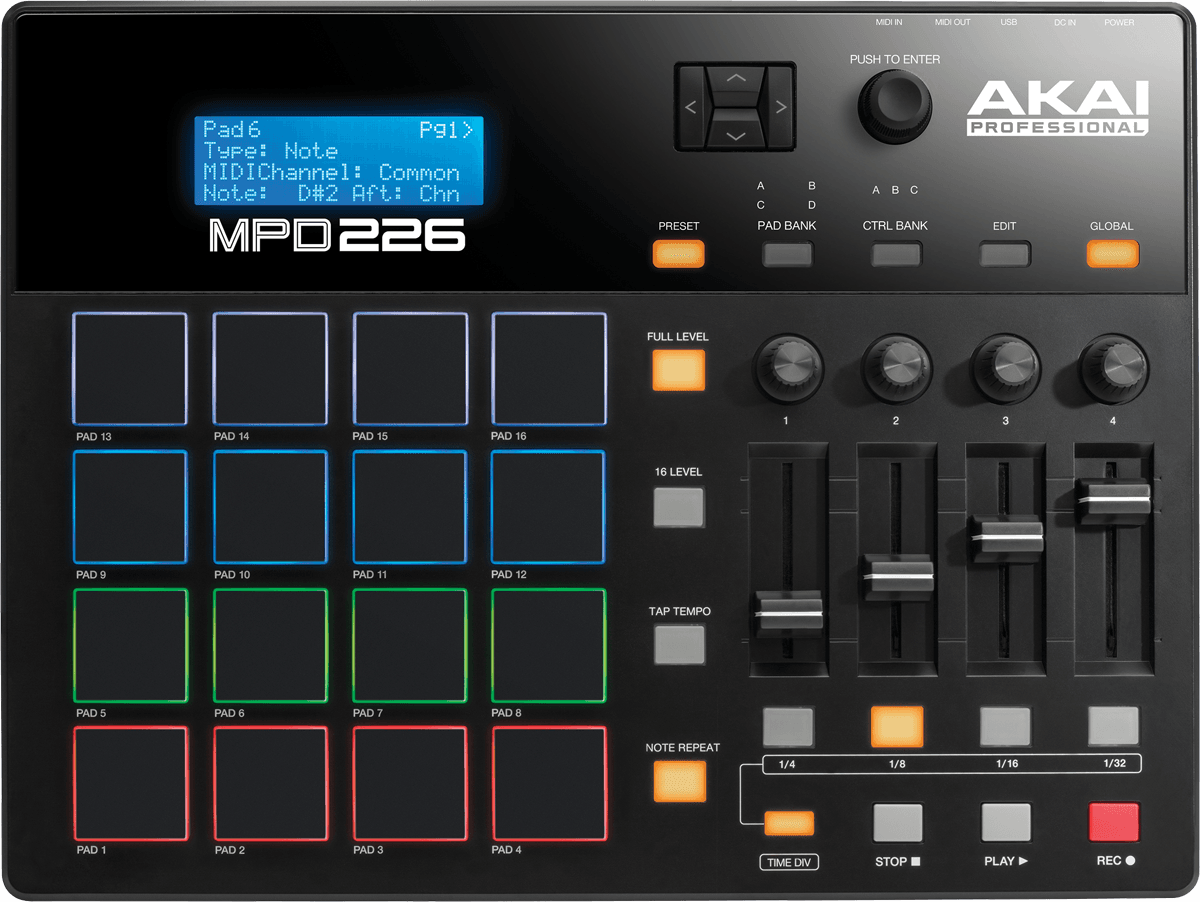 Akai Mpd226 - Controlador Midi - Main picture