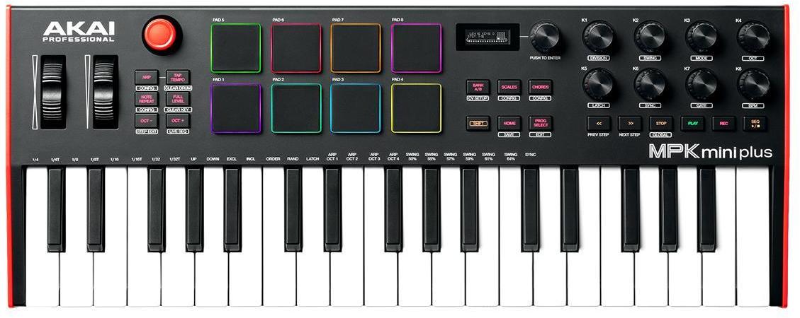Teclado maestro Akai MPK MINI PLUS