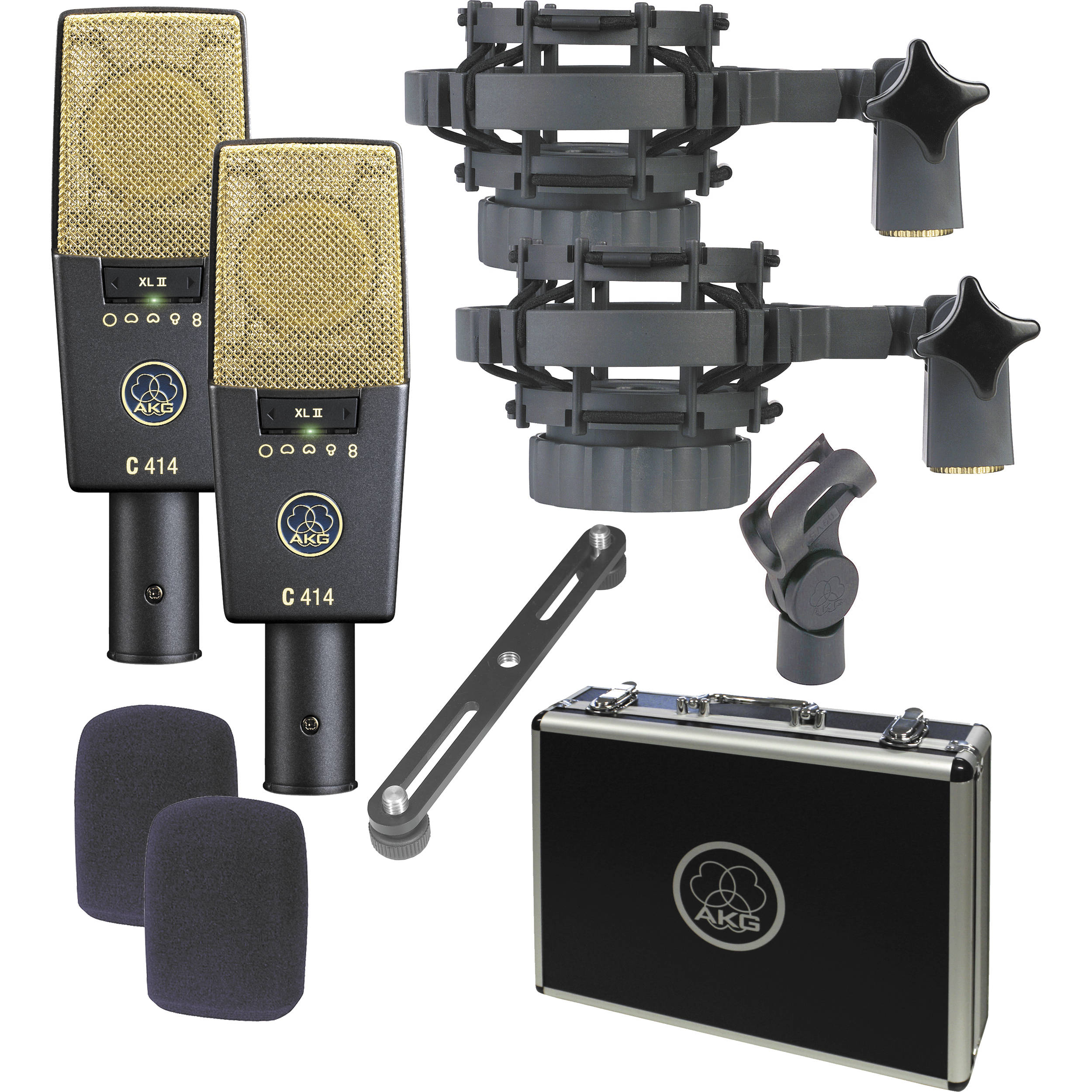 Akg C414 Xlii Stereo Set - Set de micrófonos con cables - Variation 1