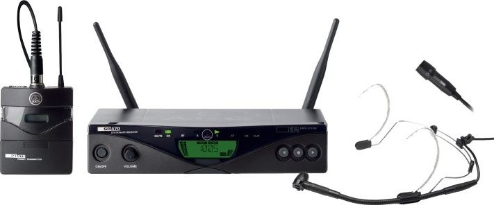 Akg Wms470 Presenter Set Band 1 - Micrófono inalámbrico de solapa - Main picture