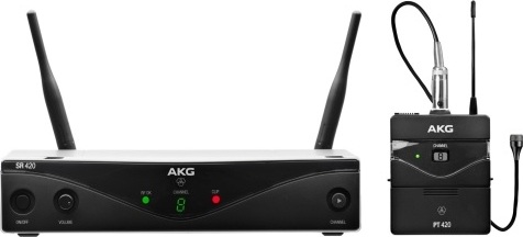 Akg Wms420 Presenter Set Band A - Micrófono inalámbrico de solapa - Main picture