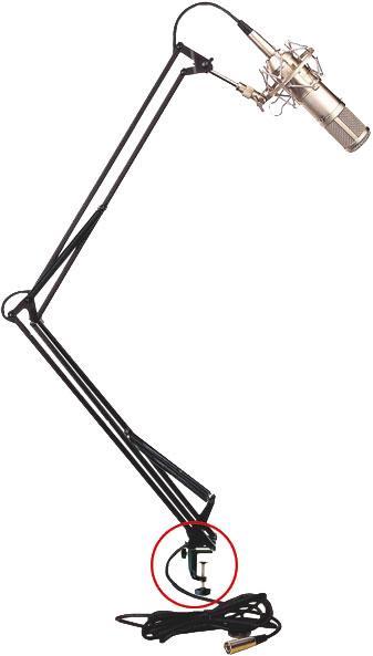 Soporte de micrófono Alctron MA 601-1