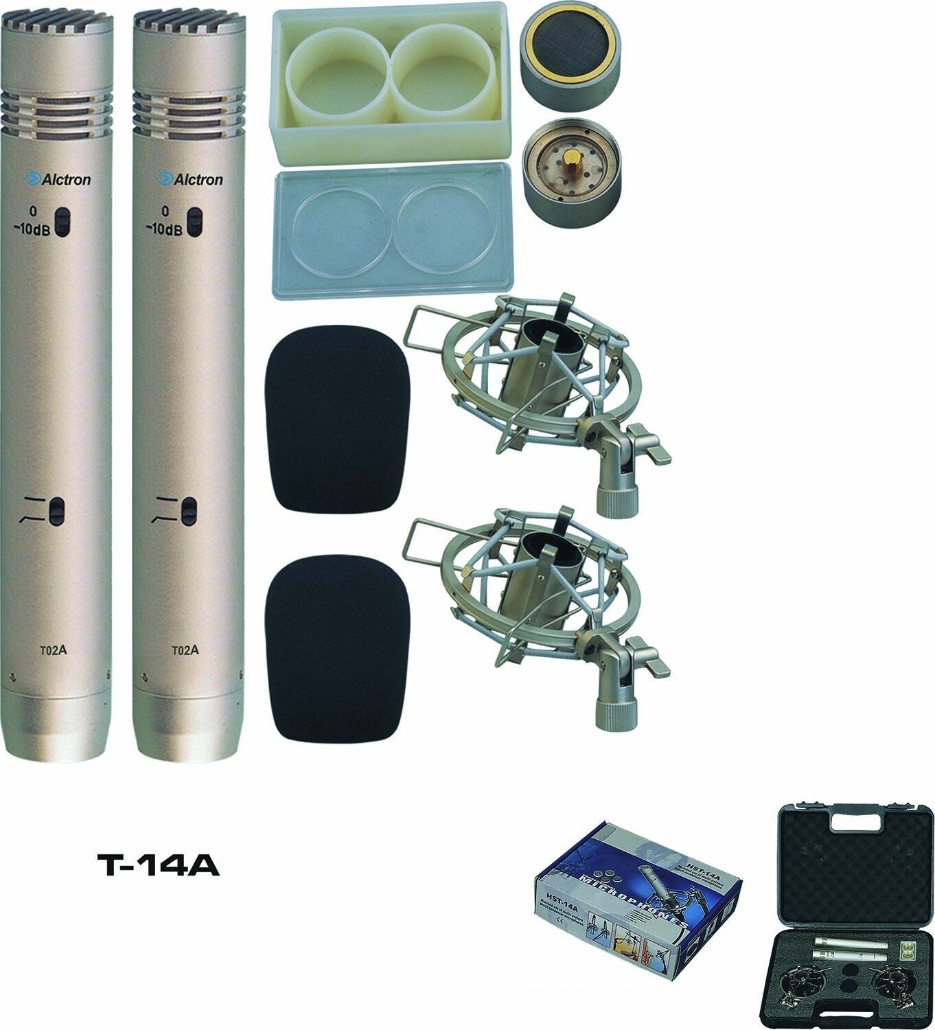 Alctron T14a - Set de micrófonos con cables - Main picture