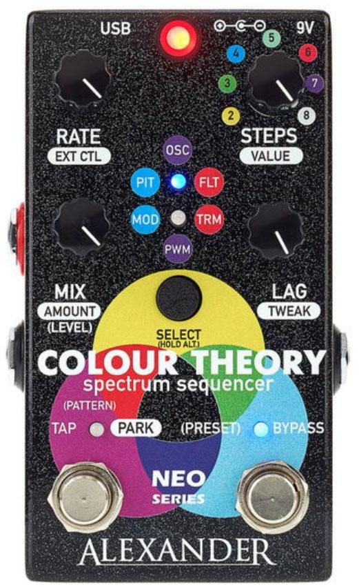 Pedal de armonización Alexander pedals Colour Theory Step Sequencer