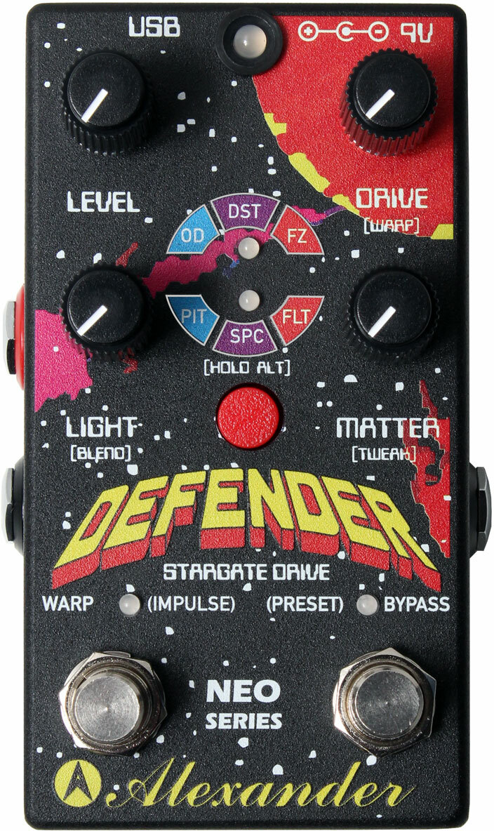 Alexander Pedals Defender Overdrive Neo - Pedal overdrive / distorsión / fuzz - Main picture