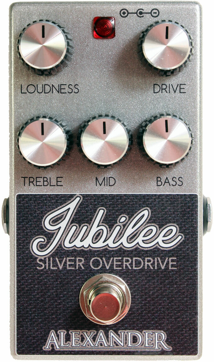 Alexander Pedals Jubilee Silver Overdrive - Pedal overdrive / distorsión / fuzz - Main picture