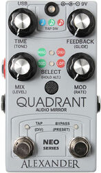 Pedal de reverb / delay / eco Alexander pedals Quadrant