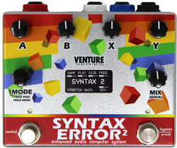 Pedal de chorus / flanger / phaser / modulación / trémolo Alexander pedals Syntax Error 2