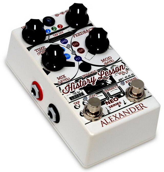 Alexander Pedals History Lesson V3 Delay - Pedal de reverb / delay / eco - Variation 1