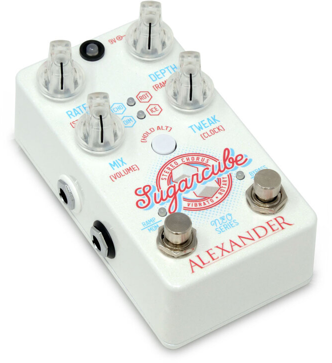 Alexander Pedals Sugarcube Chorus - Pedal de chorus / flanger / phaser / modulación / trémolo - Variation 1