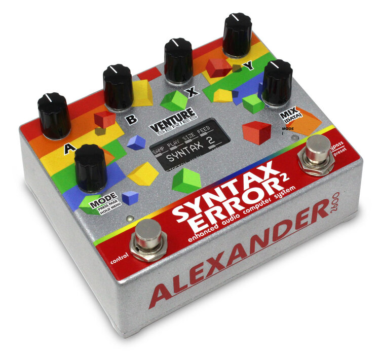 Alexander Pedals Syntax Error 2 - Pedal de chorus / flanger / phaser / modulación / trémolo - Variation 1